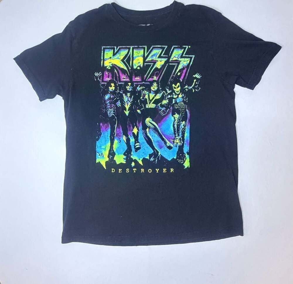 KISS Destroyer Band Graphic T-Shirt